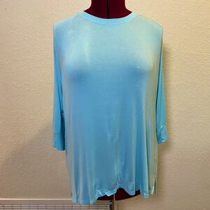 Honeydew | Baby Blue & Grey Pajama Set XL 🍪🥛